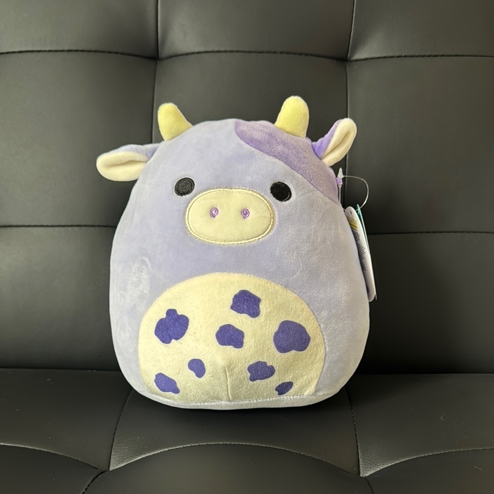 Purple Cow Plush Toy
